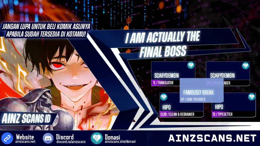 Komik I’m Actually The Final Boss Chapter 23 gambar 1