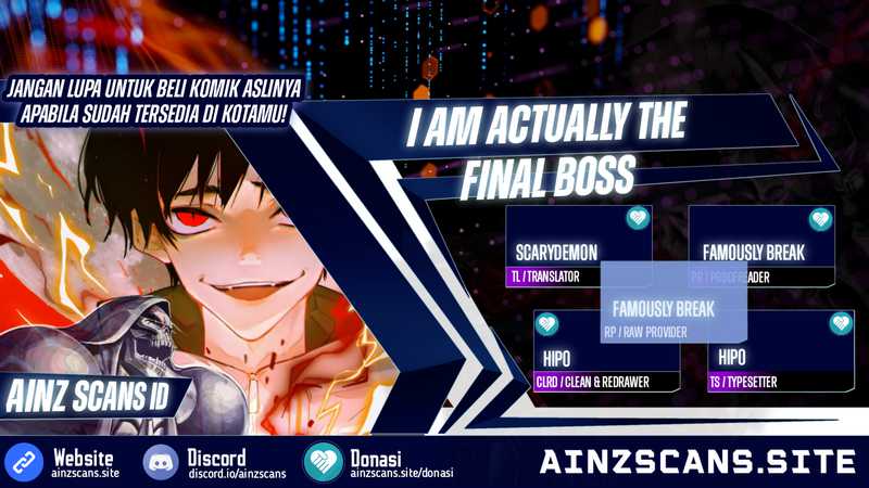 Komik I’m Actually The Final Boss Chapter 08 gambar 1