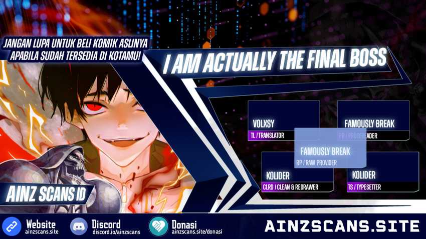 Komik I’m Actually The Final Boss Chapter 02 gambar 1