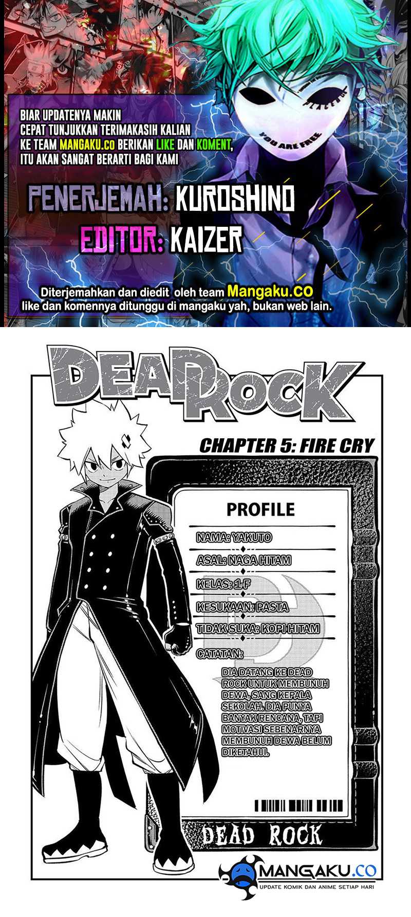 Komik Dead Rock Chapter 05 gambar 1