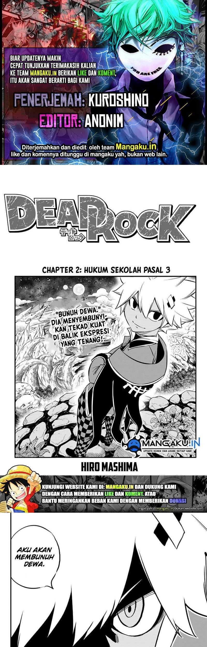 Komik Dead Rock Chapter 02.1 gambar 1