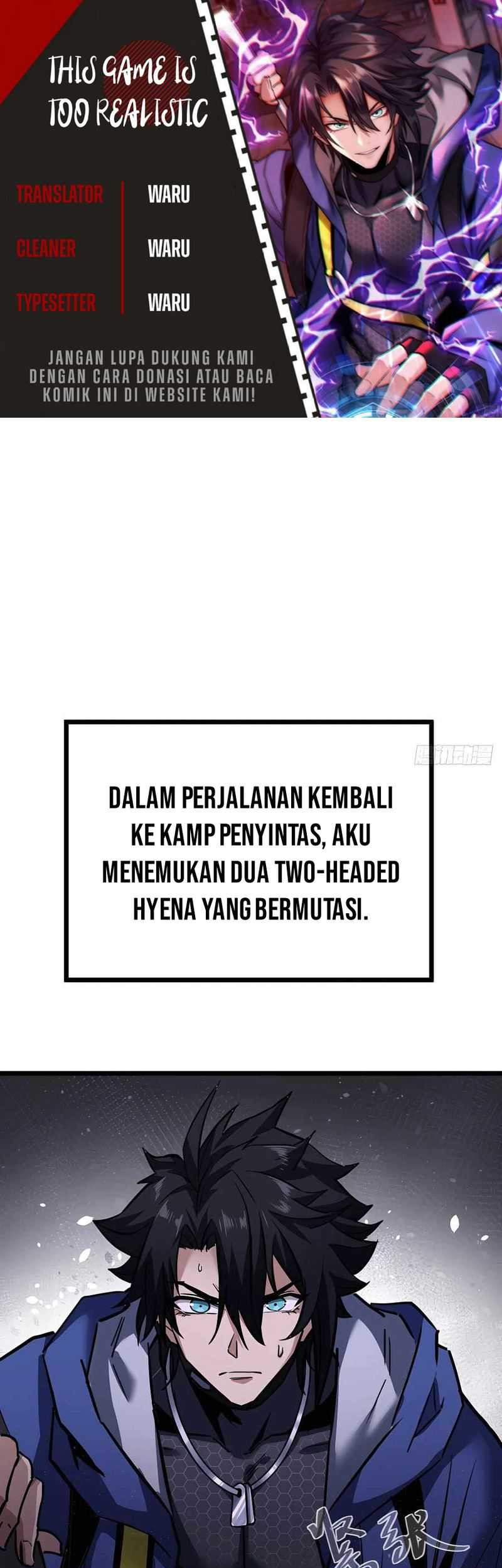 Komik This Game Is Too Realistic Chapter 04 gambar 1