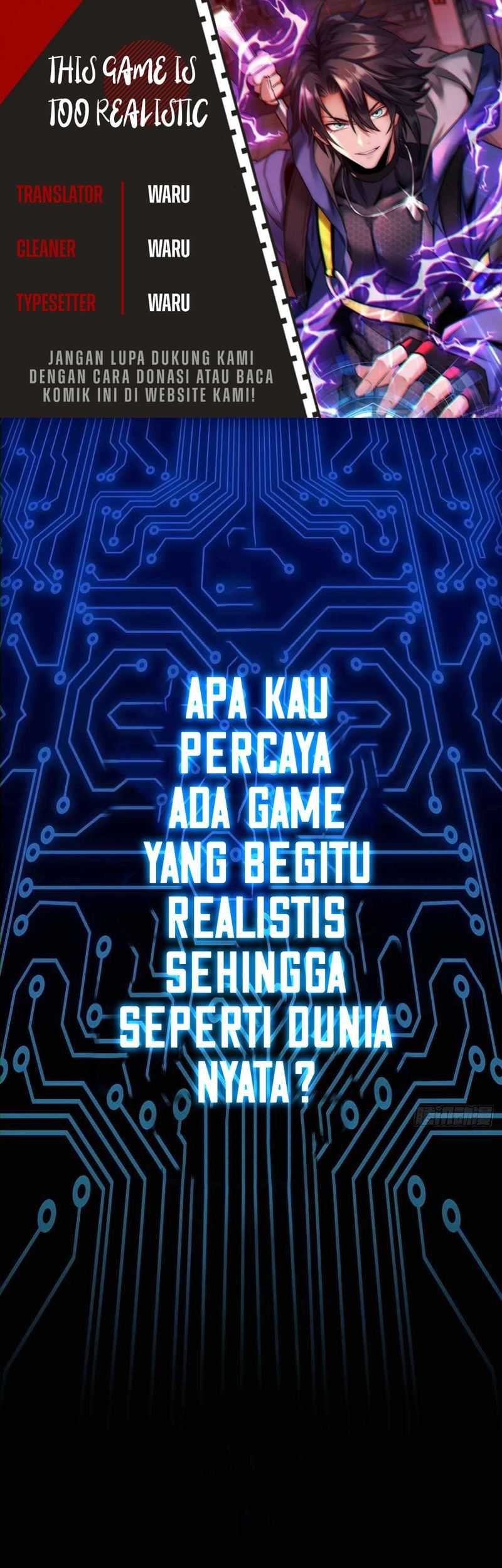 Komik This Game Is Too Realistic Chapter 02 gambar 1