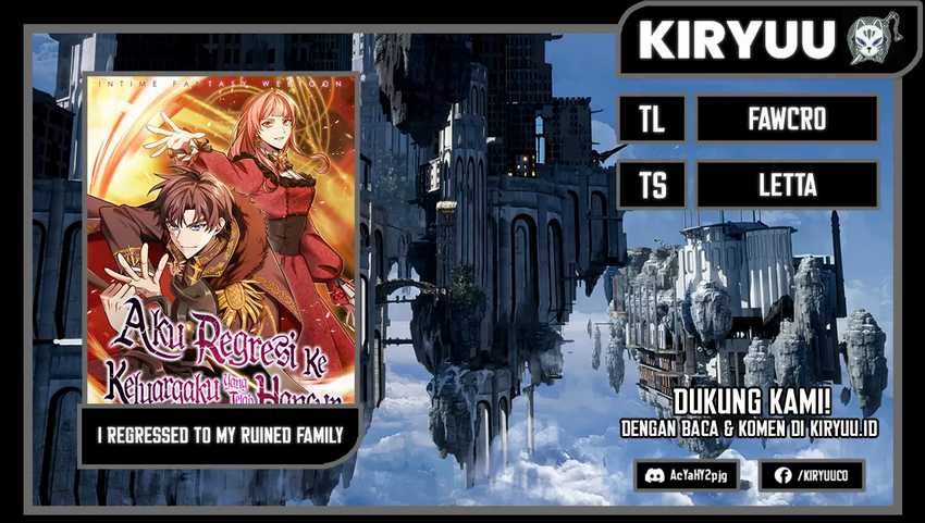 Komik I Regressed to My Ruined Family Chapter 77 gambar 1