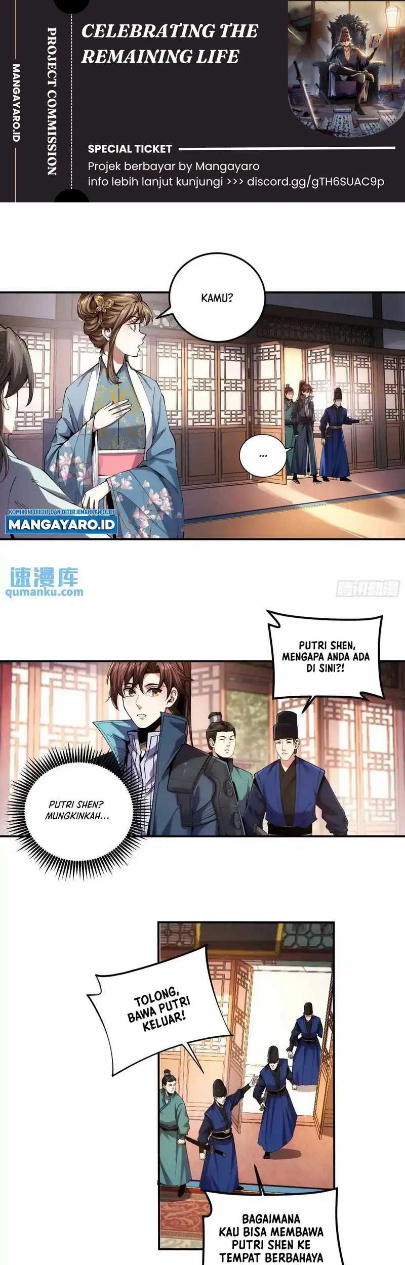 Komik Celebrating The Remaining Life Chapter 84 gambar 1