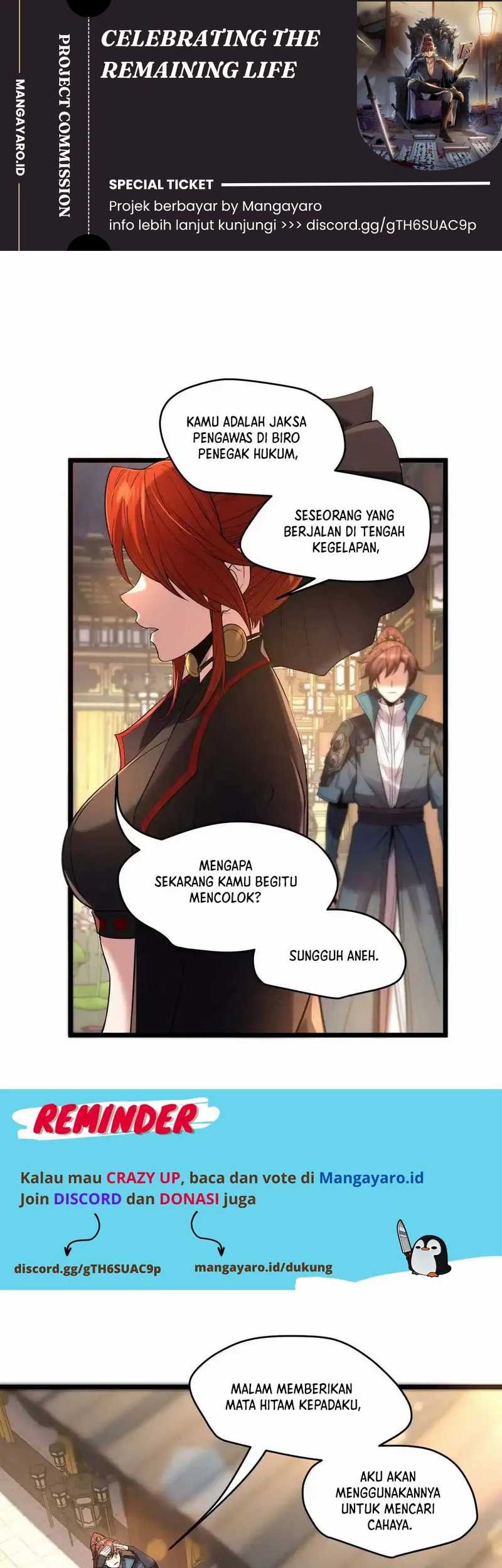 Komik Celebrating The Remaining Life Chapter 83 gambar 1