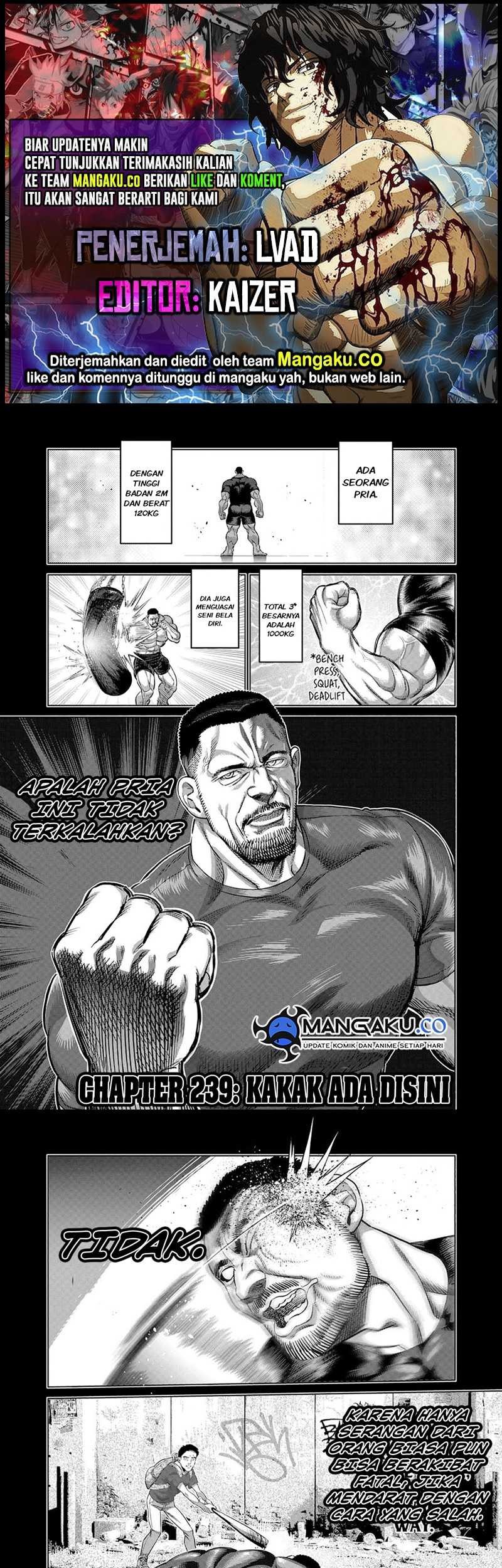 Komik Kengan Omega Chapter 239 gambar 1