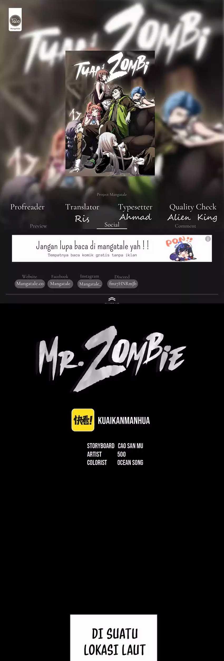 Komik Mr. Zombie Chapter 96 gambar 1