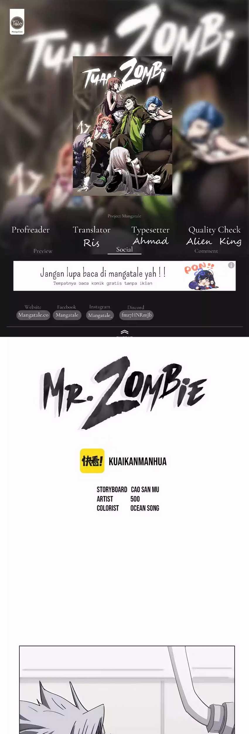 Komik Mr. Zombie Chapter 94 gambar 1
