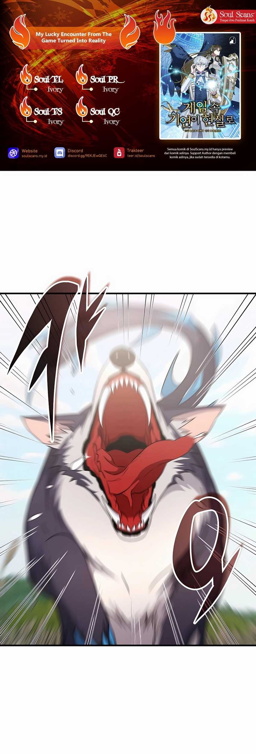Komik My Lucky Encounter From the Game Turned Into Reality Chapter 45 gambar 1
