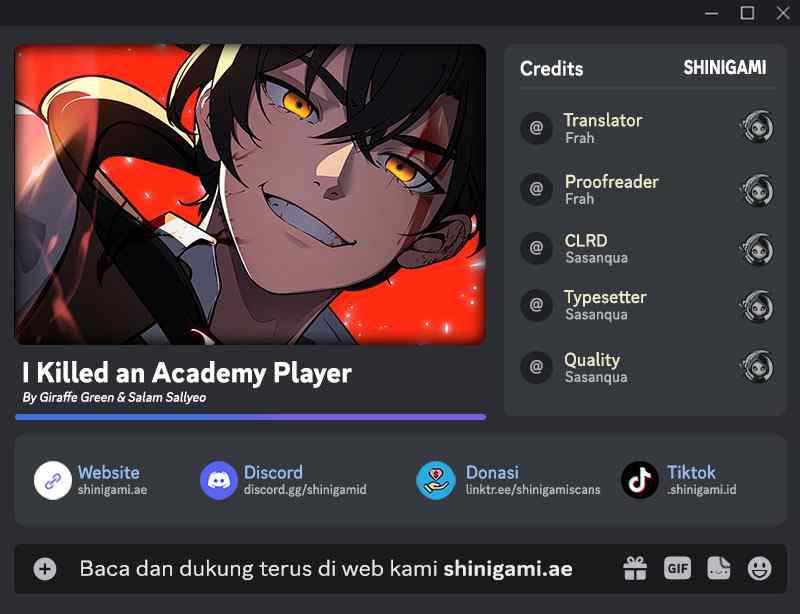 Komik I Killed An Academy Player Chapter 24 gambar 1
