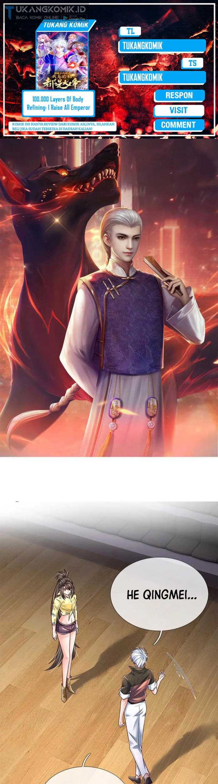Komik 100.000 Layers Of Body Refining: I Raise All Emperor Chapter 213 gambar 1