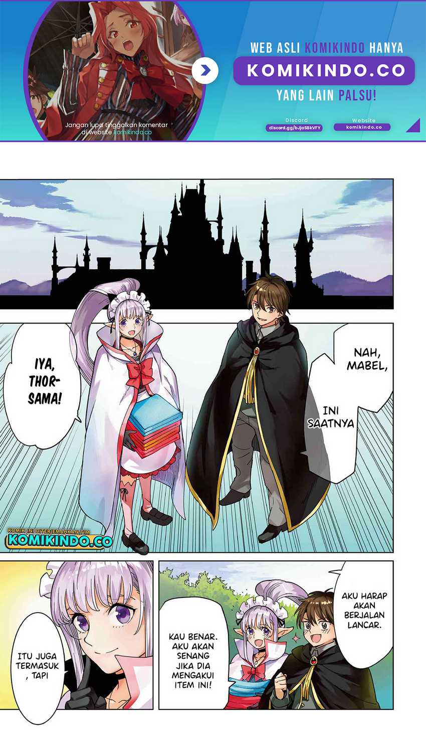 Manga Souzou Renkinjutsushi wa Jiyuu wo Ouka suru: Kokyou wo Tsuihou saretara, Maou no Ohizamoto de Chouzetsu Kouka no Magic Item Tsukuri-houdai ni Narimashita Chapter 12.1 gambar 2