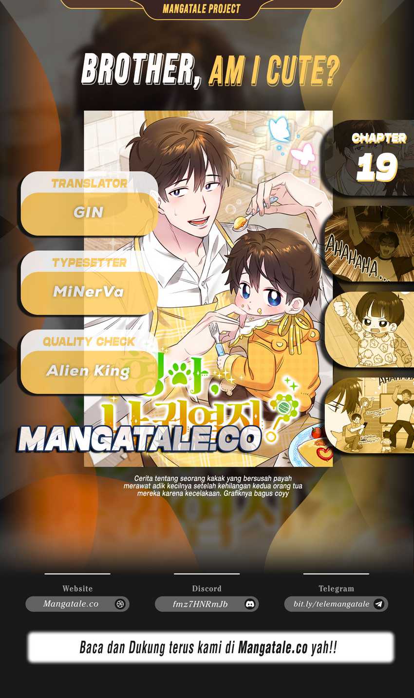 Komik Brother, Am I Cute? Chapter 19 gambar 1