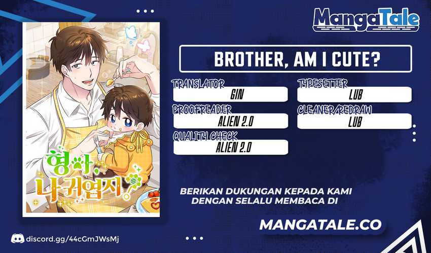 Komik Brother, Am I Cute? Chapter 01 gambar 1