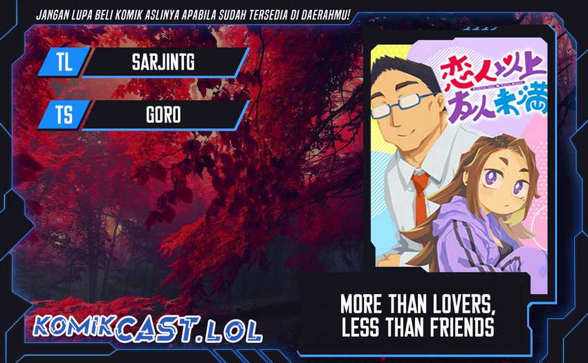 Komik More Than Lovers Less Than Friends Chapter 10 gambar 1