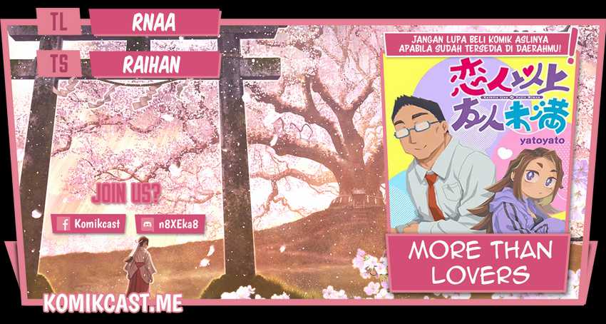 Komik More Than Lovers Less Than Friends Chapter 06 gambar 1
