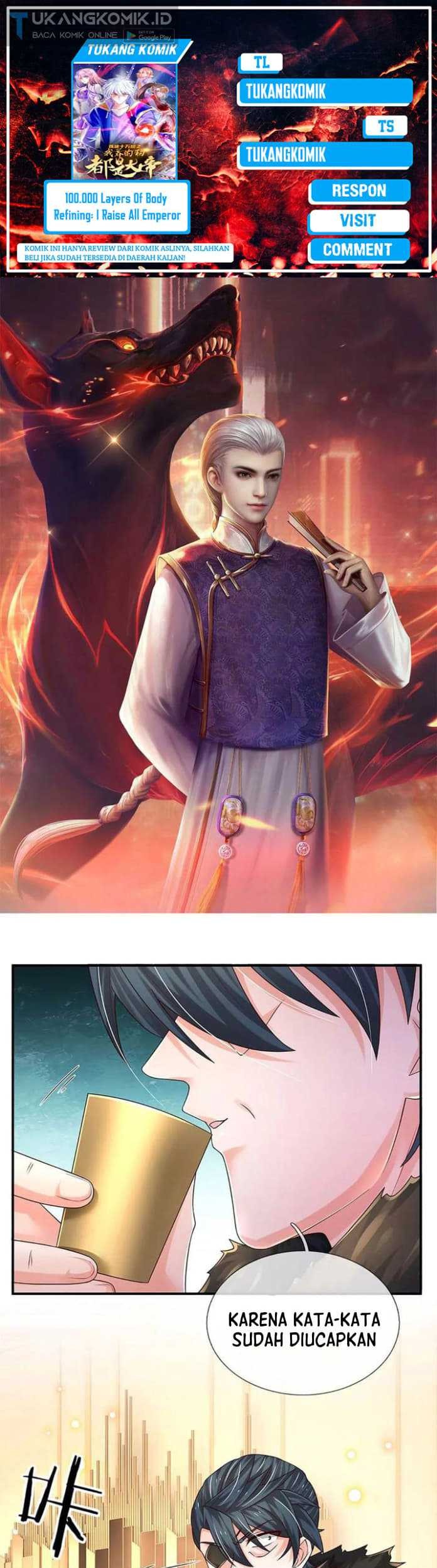 Komik 100.000 Layers Of Body Refining: I Raise All Emperor Chapter 214 gambar 1