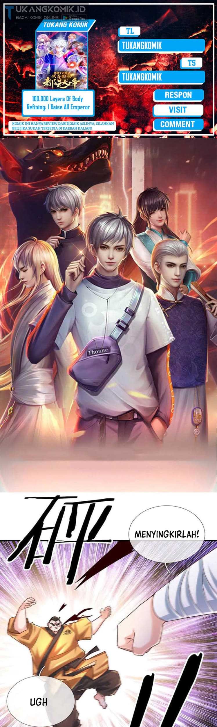 Komik 100.000 Layers Of Body Refining: I Raise All Emperor Chapter 216 gambar 1