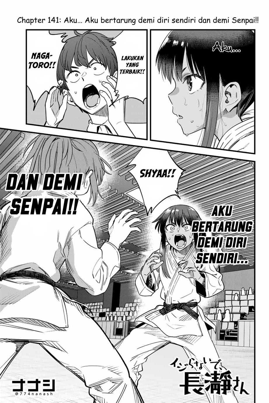 Manga Ijiranaide, Nagatoro-san Chapter 141 gambar 2