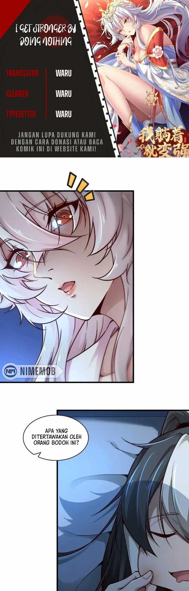 Komik I Get Stronger By Doing Nothing Chapter 20 gambar 1