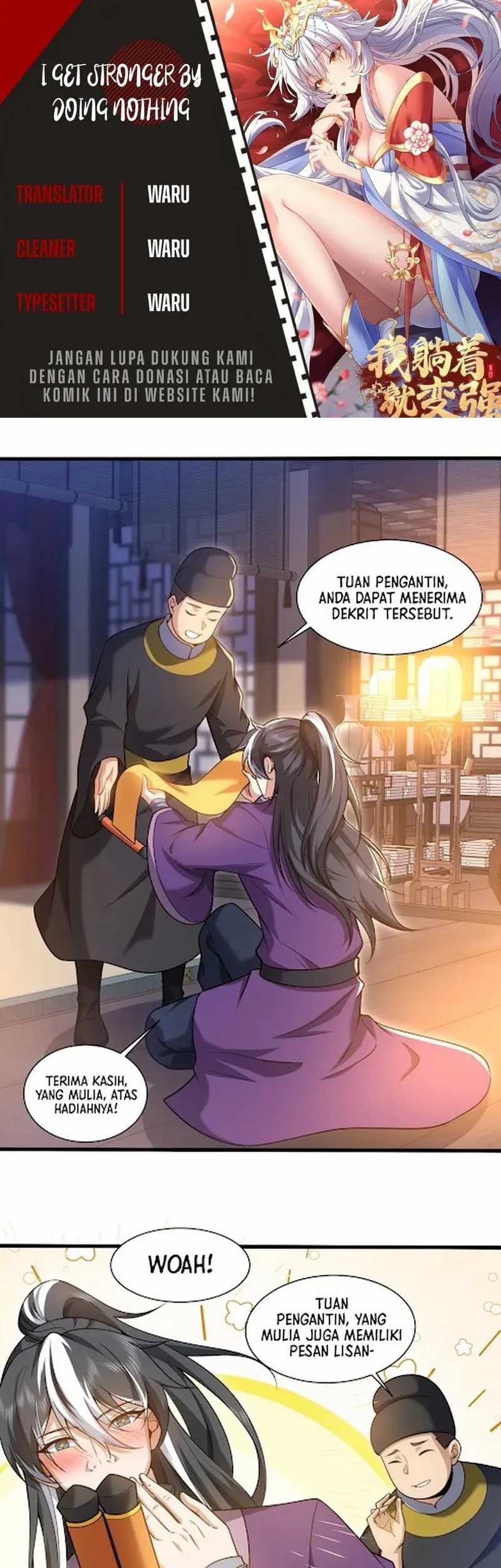 Komik I Get Stronger By Doing Nothing Chapter 19 gambar 1