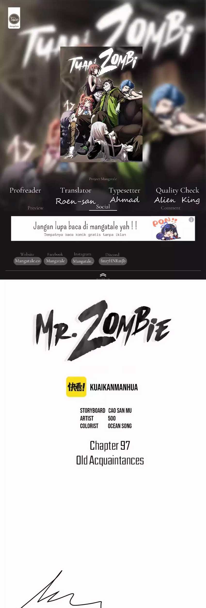 Komik Mr. Zombie Chapter 97 gambar 1