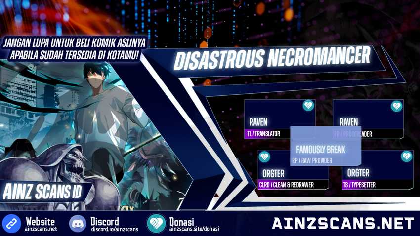 Komik Disastrous Necromancer Chapter 72 gambar 1