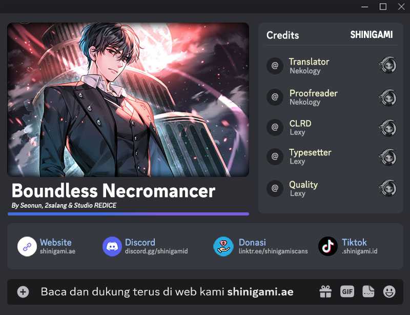 Komik Boundless Necromancer Chapter 78 gambar 1