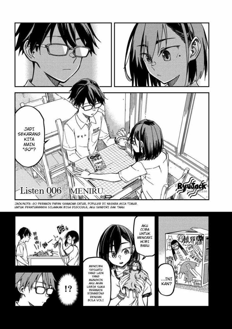 Komik Listen to My Voice!! Chapter 06 gambar 1