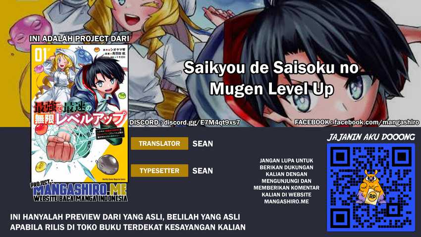 Komik Saikyou de Saisoku no Mugen Level Up Chapter 10 gambar 1