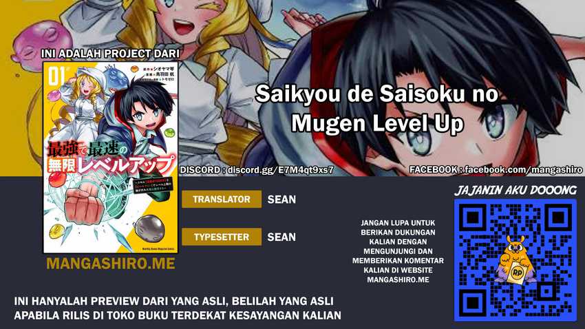 Komik Saikyou de Saisoku no Mugen Level Up Chapter 03 gambar 1
