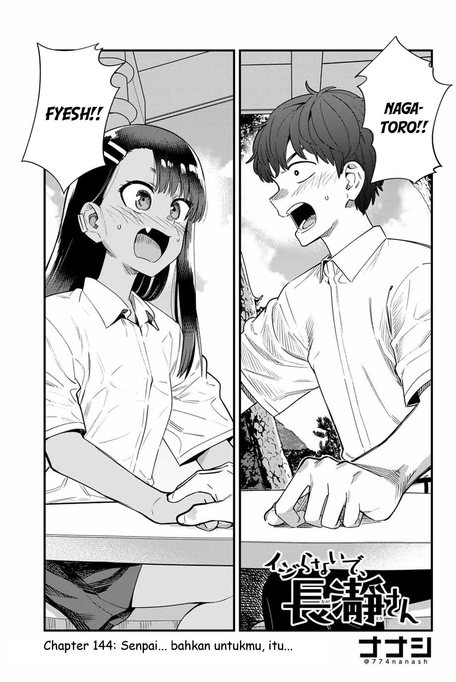 Manga Ijiranaide, Nagatoro-san Chapter 144 gambar 2