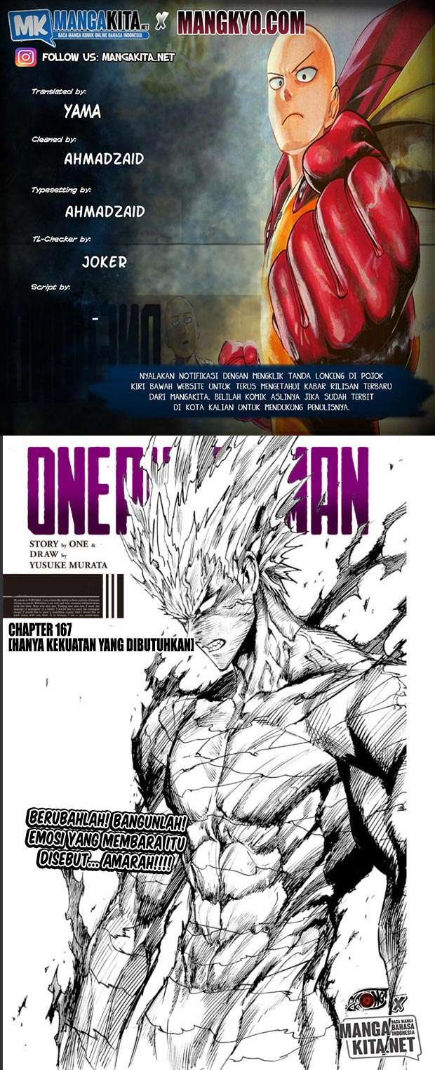 Komik One Punch Man Chapter 167 gambar 1