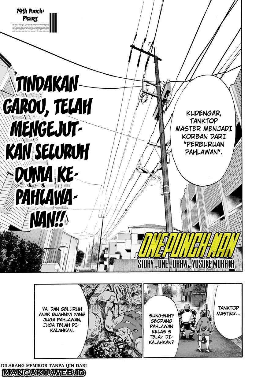 Komik One Punch Man Chapter 74 gambar 1