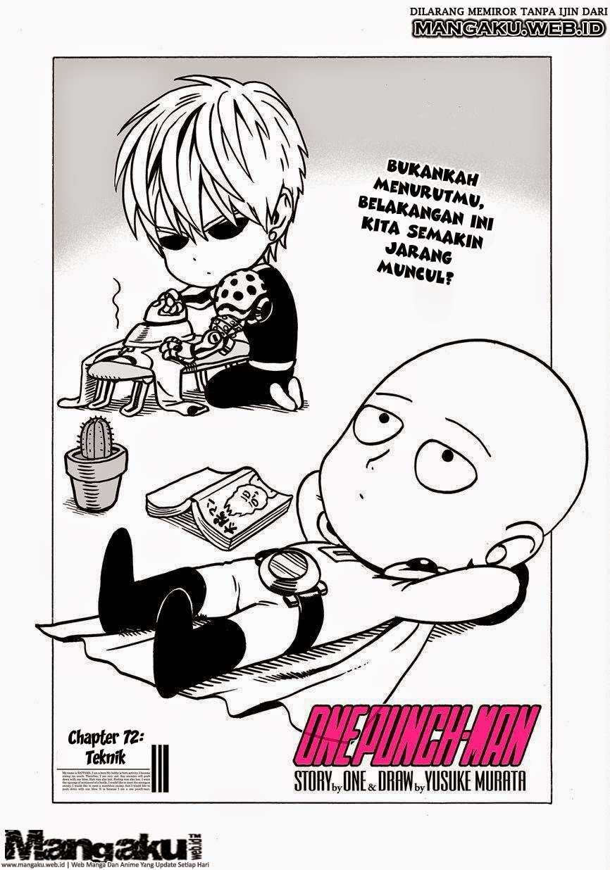 Komik One Punch Man Chapter 72 gambar 1