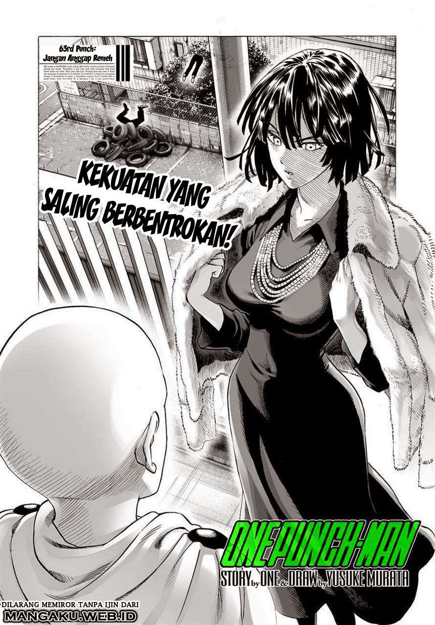 Komik One Punch Man Chapter 63 gambar 1