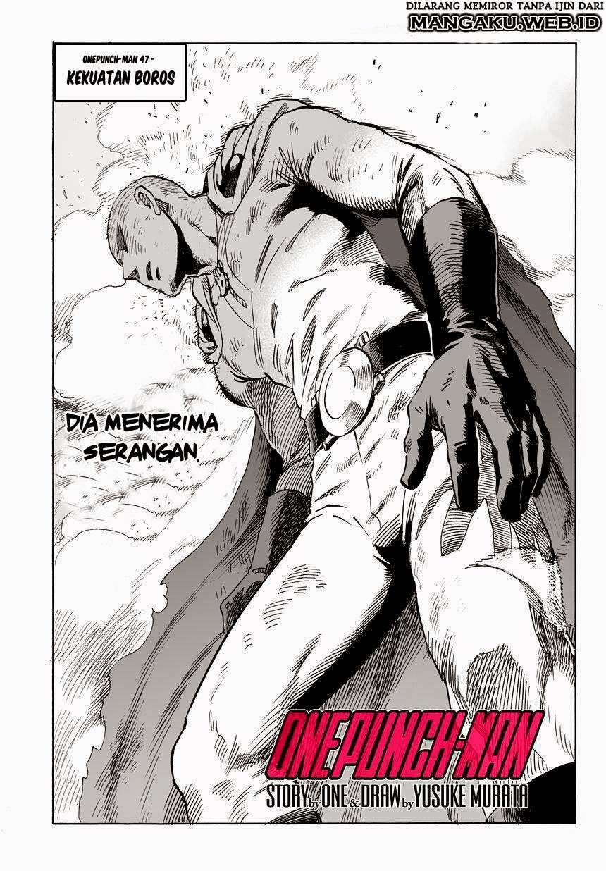 Komik One Punch Man Chapter 47 gambar 1