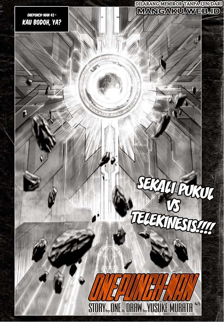 Komik One Punch Man Chapter 43 gambar 1