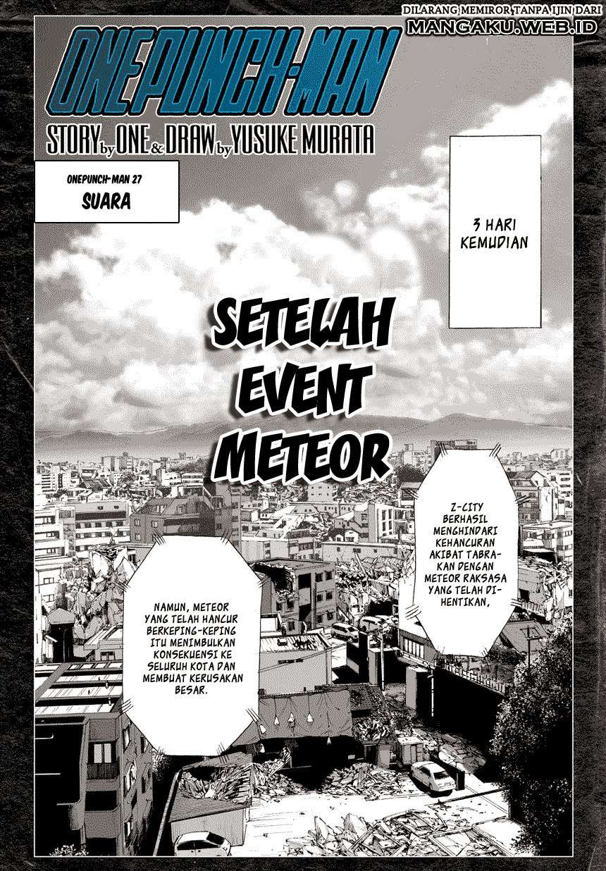 Komik One Punch Man Chapter 27 gambar 1