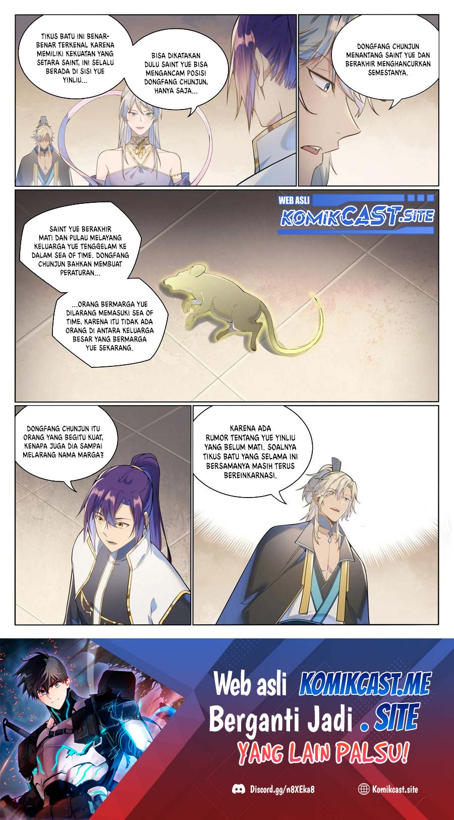 Apotheosis Chapter 1037 - Halaman 2