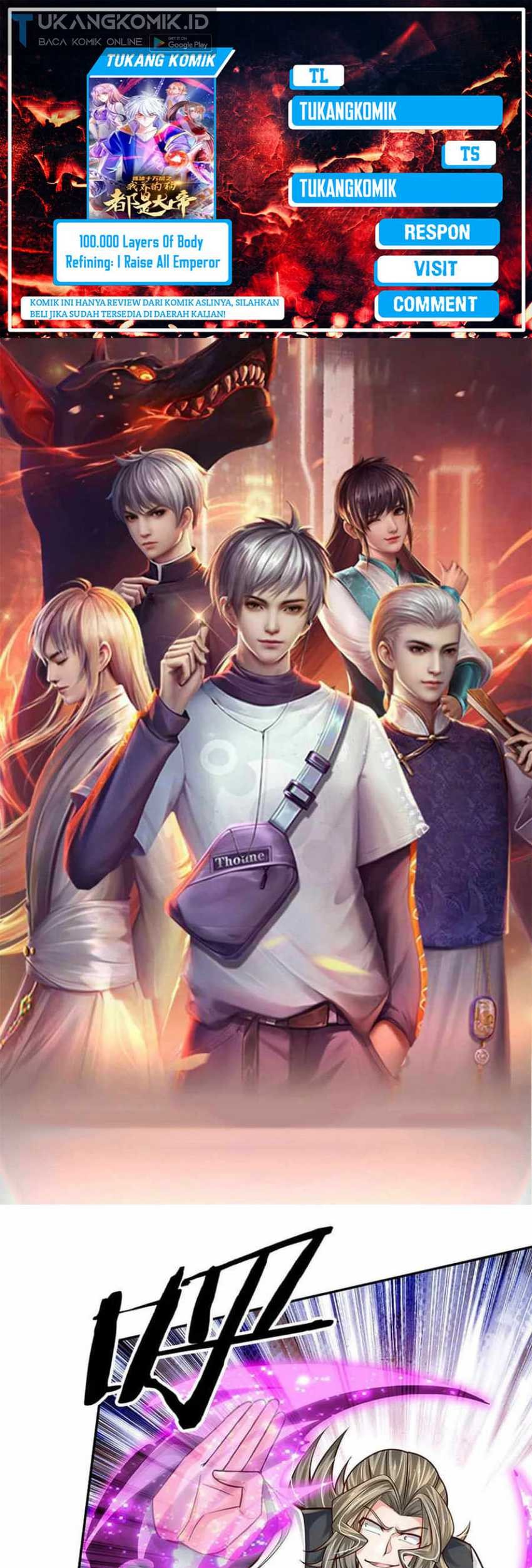 Komik 100.000 Layers Of Body Refining: I Raise All Emperor Chapter 221 gambar 1