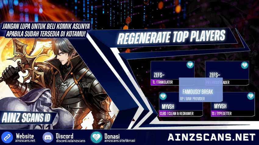 Komik Regenerate Top Players Chapter 08 gambar 1