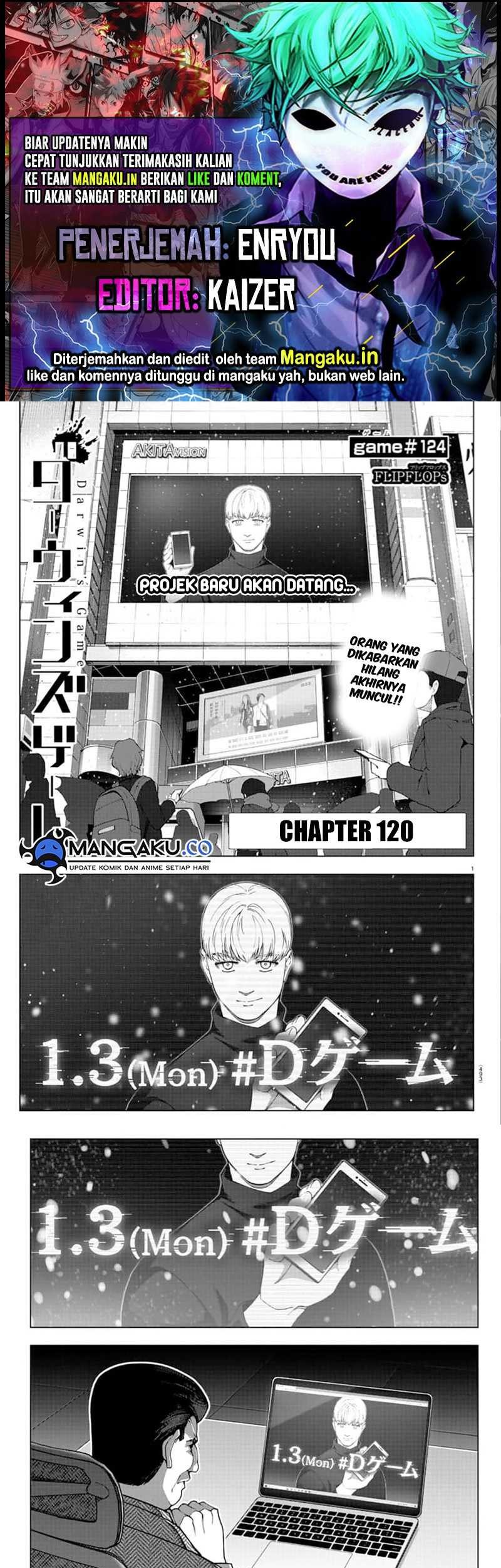 Komik Darwins Game Chapter 120.1 gambar 1