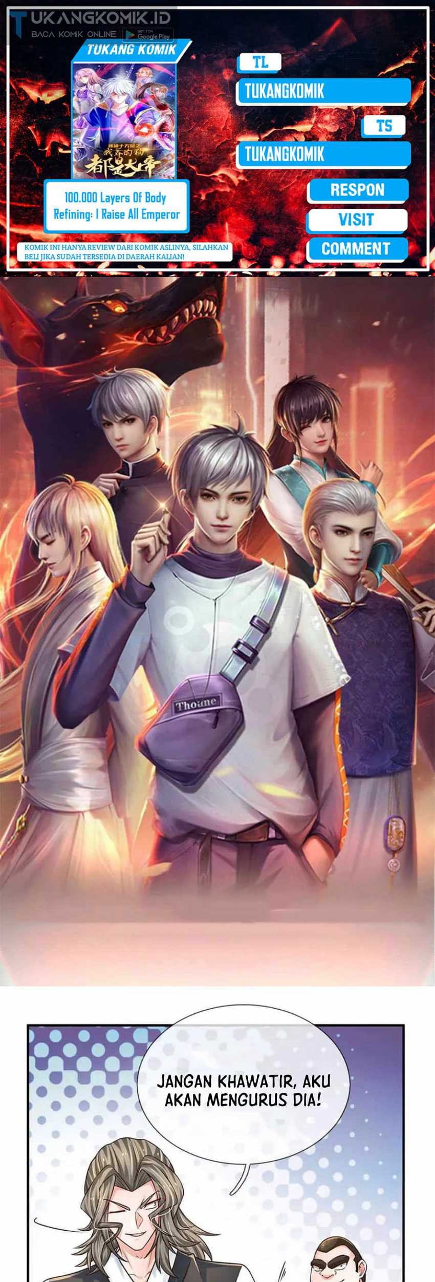 Komik 100.000 Layers Of Body Refining: I Raise All Emperor Chapter 224 gambar 1