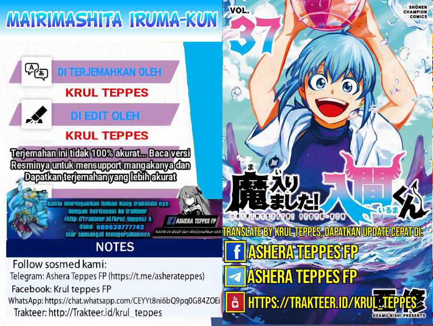 Komik Mairimashita! Iruma-kun Chapter 342 gambar 1