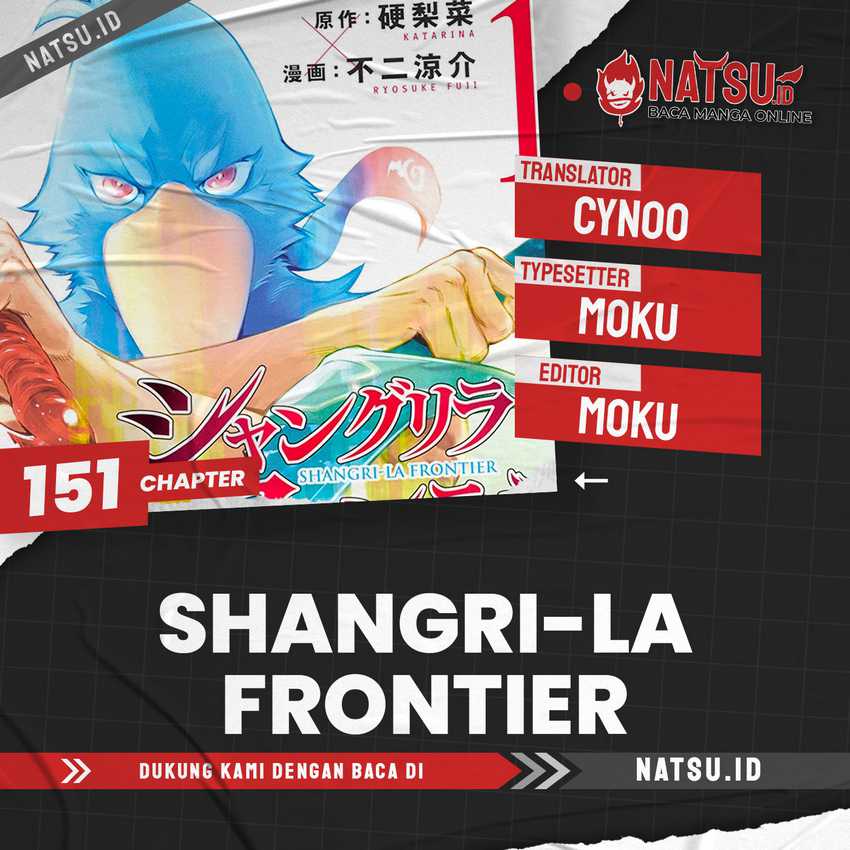 Komik Shangri-La Frontier ~ Kusoge Hunter, Kamige ni Idoman to su~ Chapter 151 gambar 1