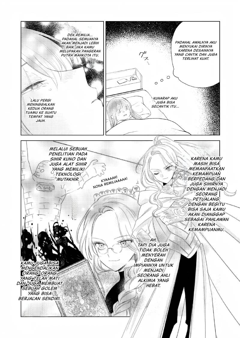 Akuyaku Reijou no Naka no Hito Chapter 03.5 - Halaman 4