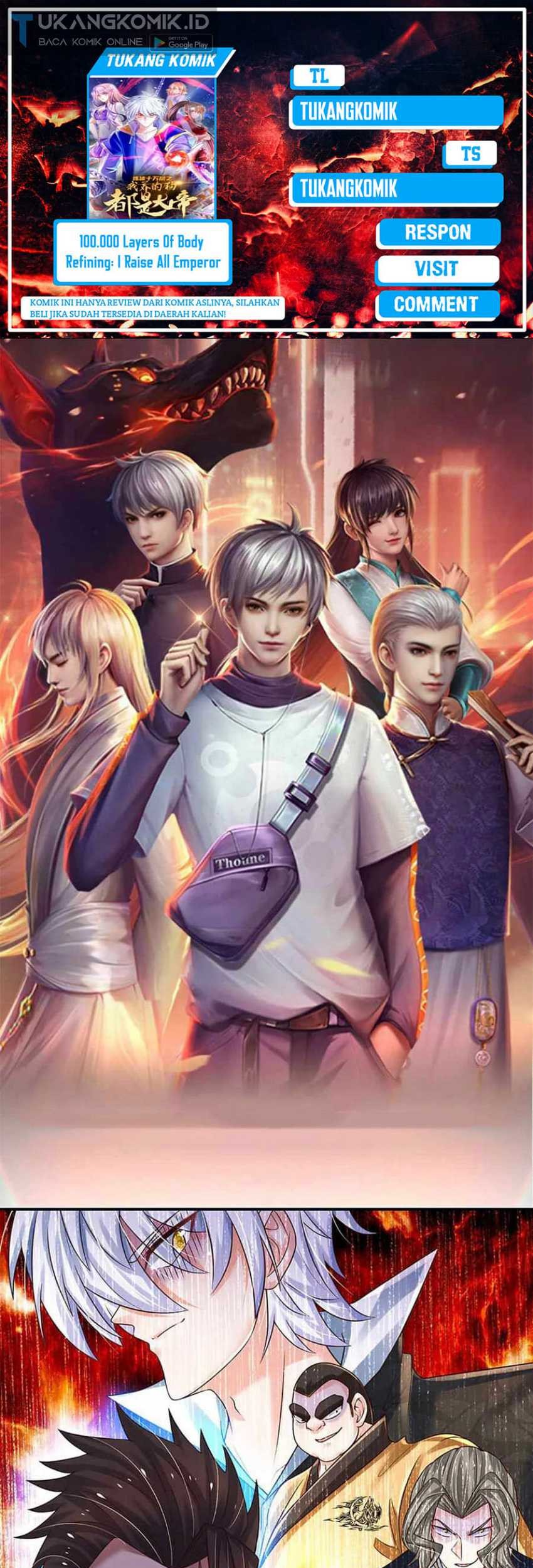 Komik 100.000 Layers Of Body Refining: I Raise All Emperor Chapter 225 gambar 1