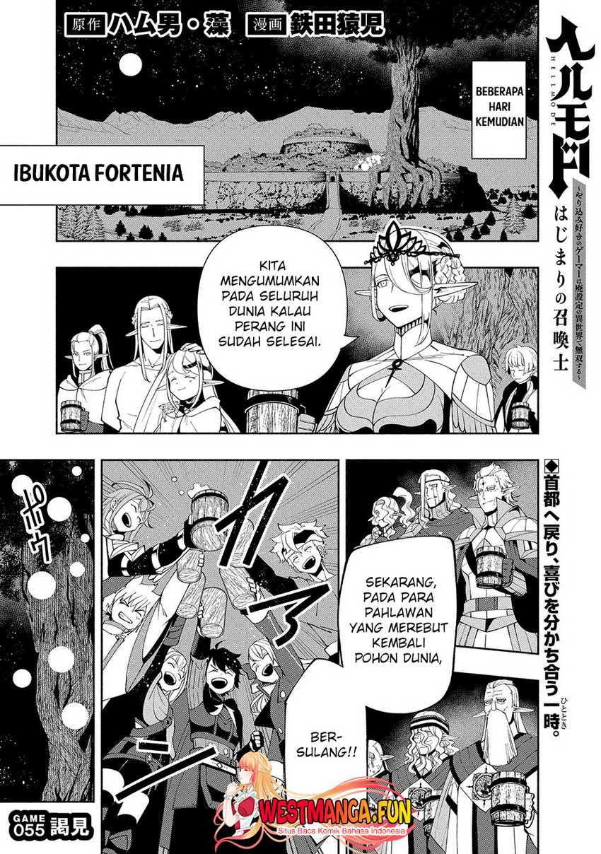 Manga Hell Mode: Yarikomi Suki no Gamer wa Hai Settei no Isekai de Musou Suru Chapter 55 gambar 2
